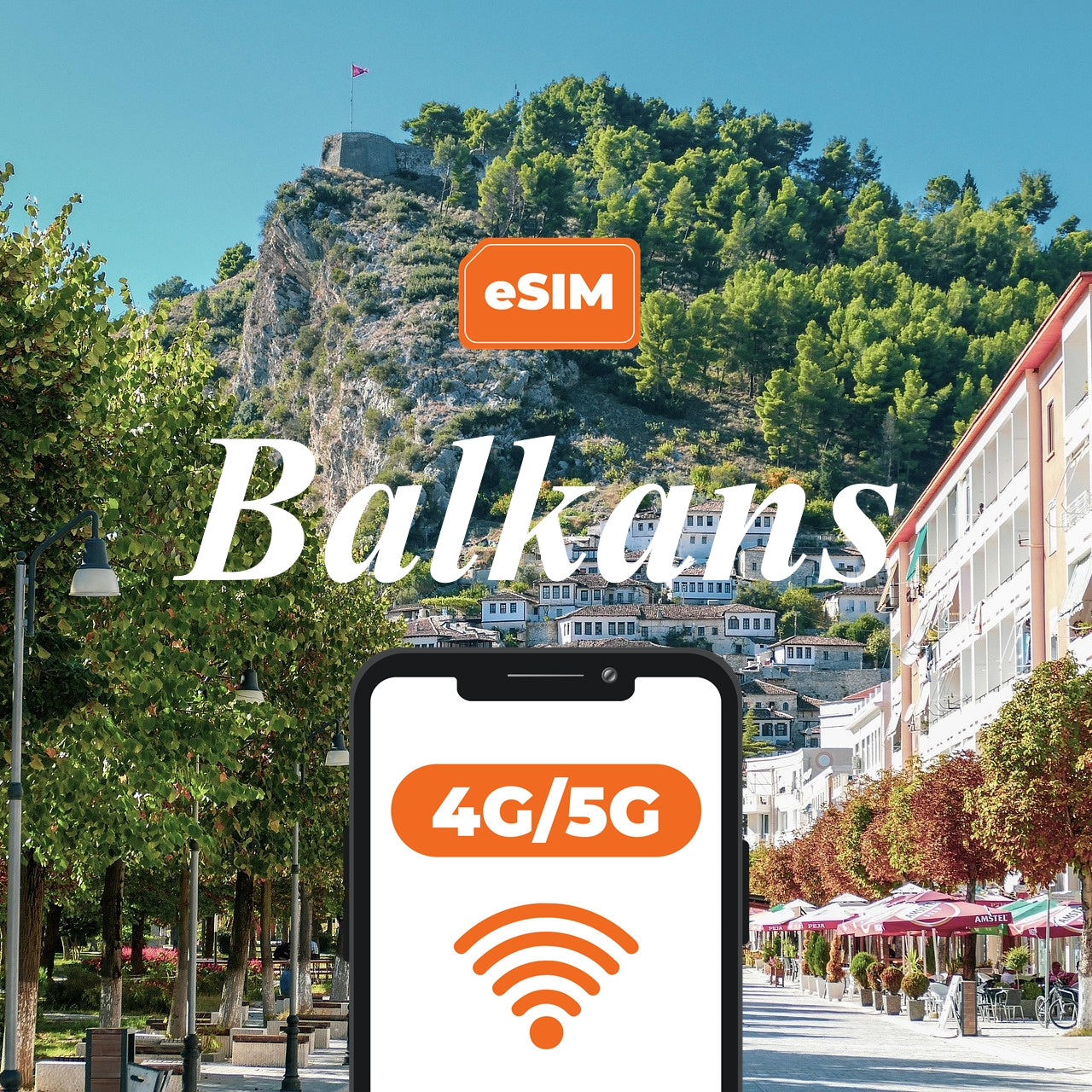 Balkans 12 Countries | eSIM QR Code