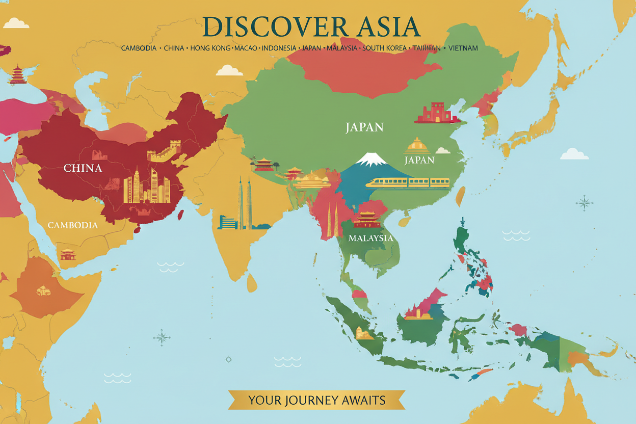 Asia 12 countries eSIM