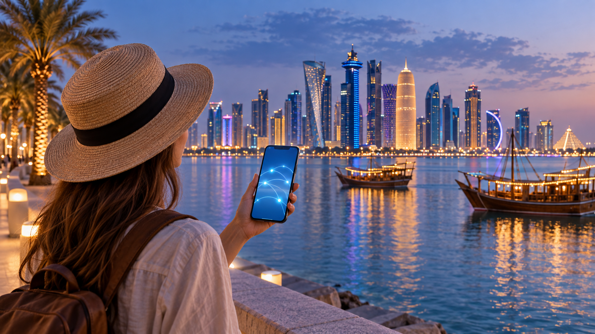 Qatar eSIM 여행 가이드 Doha