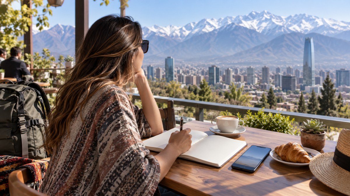 Traveler planning data for a South America itinerary