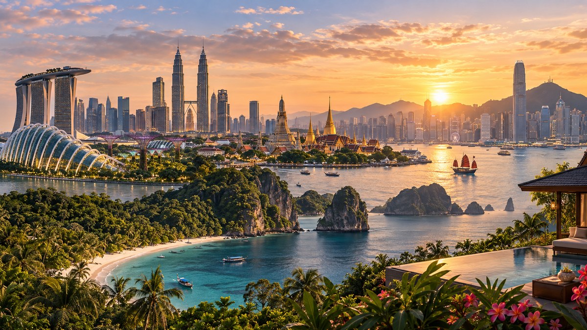 300GB Southeast Asia eSIM guide for five destinations