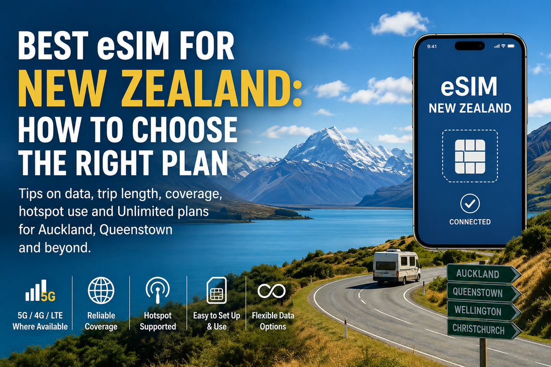 Best eSIM for New Zealand: How to Choose the Right Plan