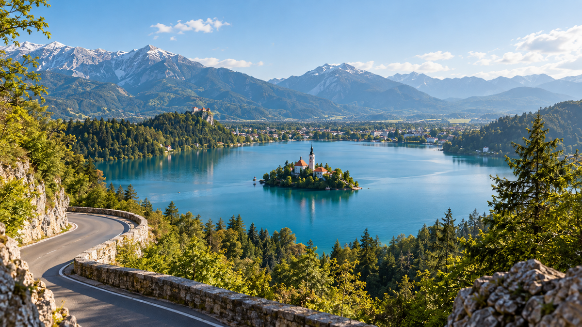 Lake Bled road trip for the Balkans eSIM duration guide