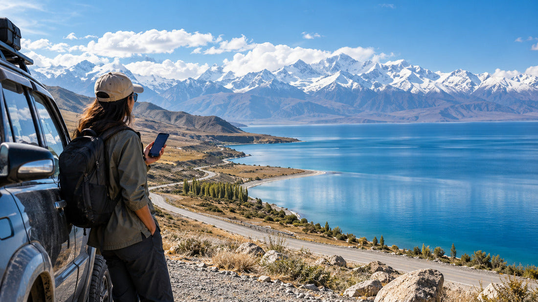 Central Asia eSIM coverage for Kyrgyzstan mountain travel