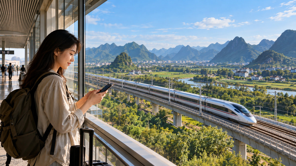China eSIM coverage for cities and high-speed rail travel