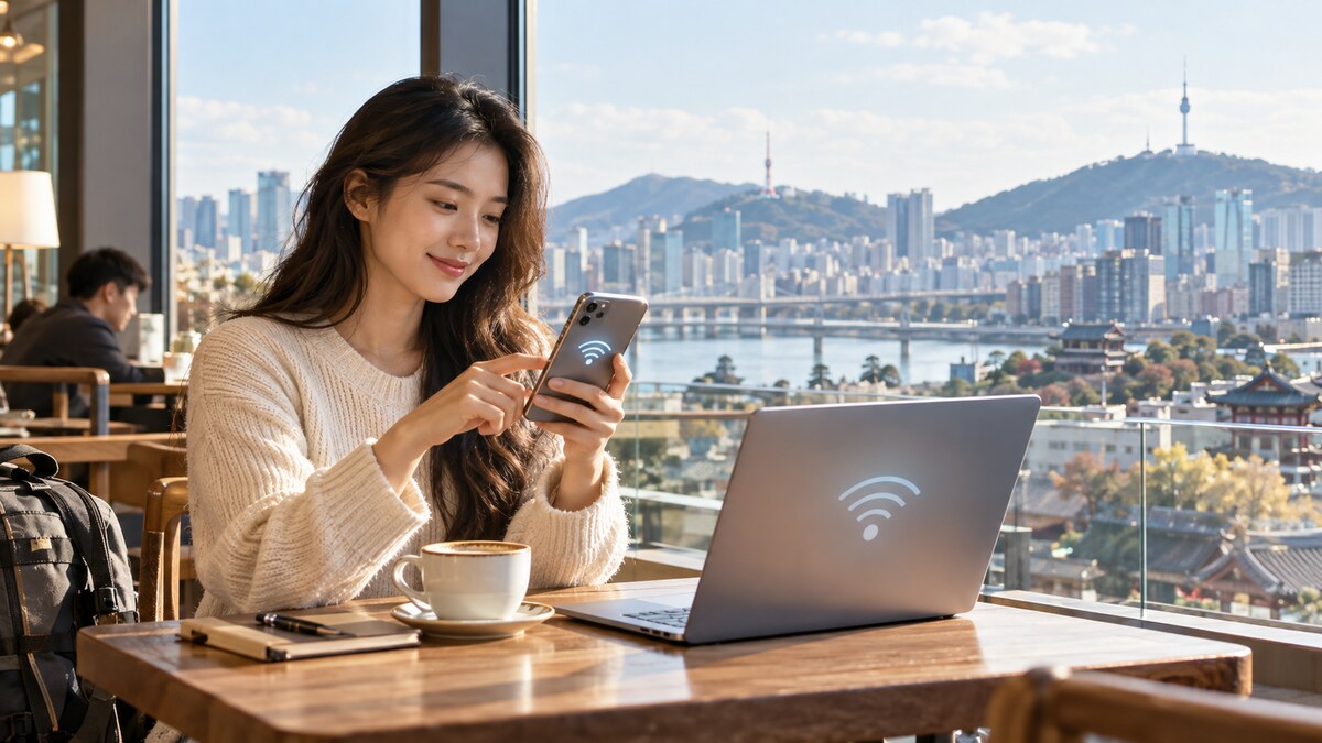 Japan and South Korea eSIM 설치 및 핫스팟 가이드