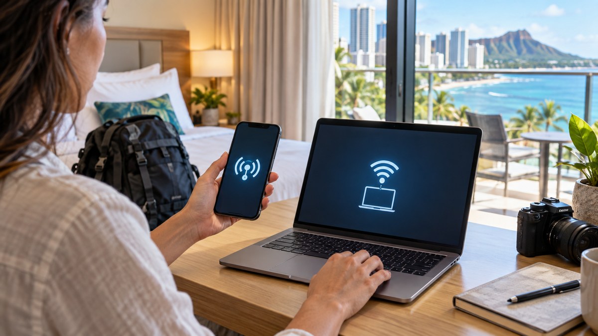 Southeast Asia eSIM installation and hotspot setup