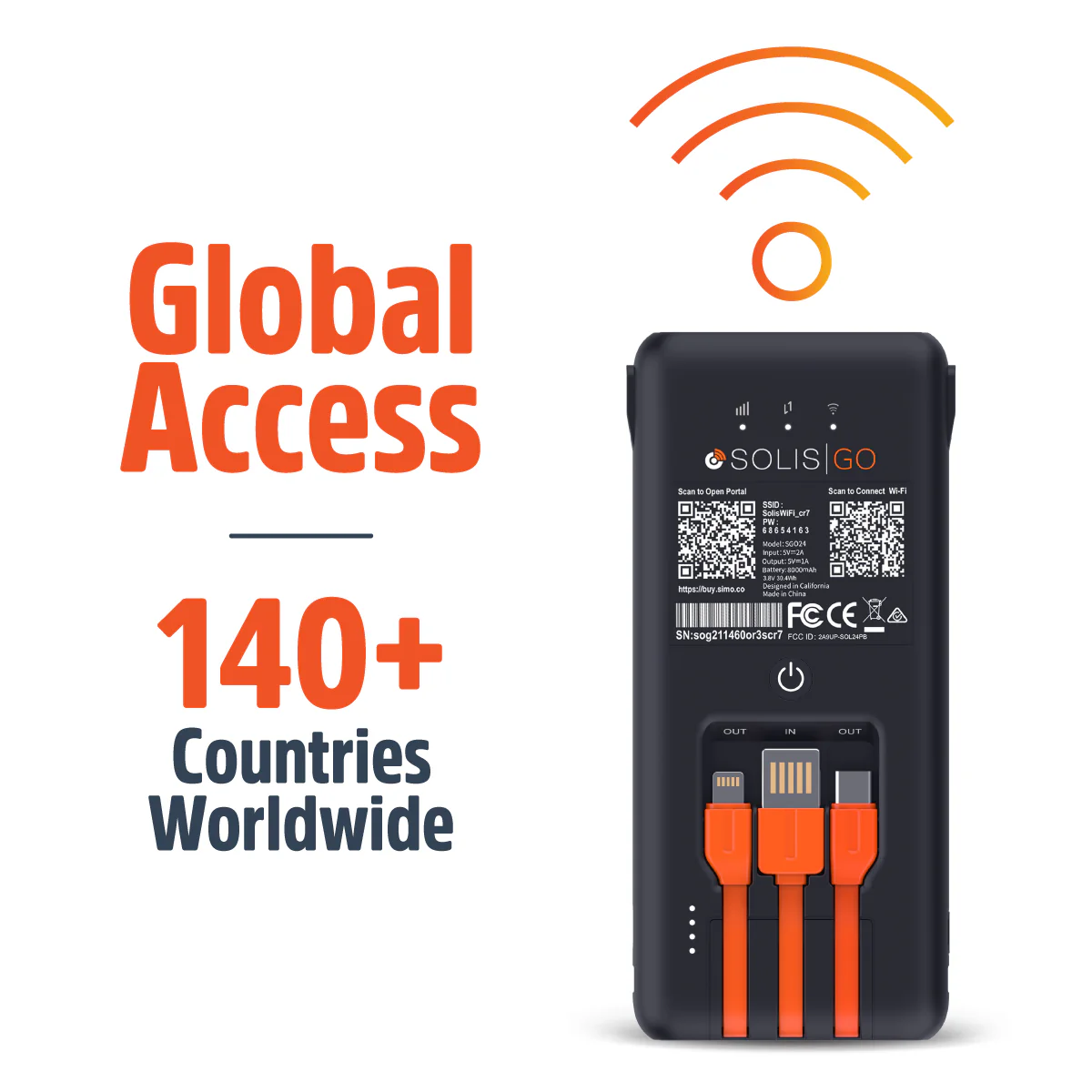 Solis Go Hotspot & Power Bank