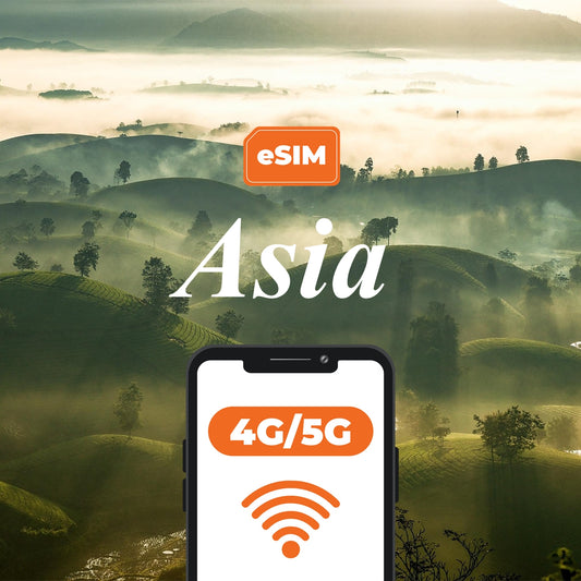 Asia 10 Countries | eSIM QR Code