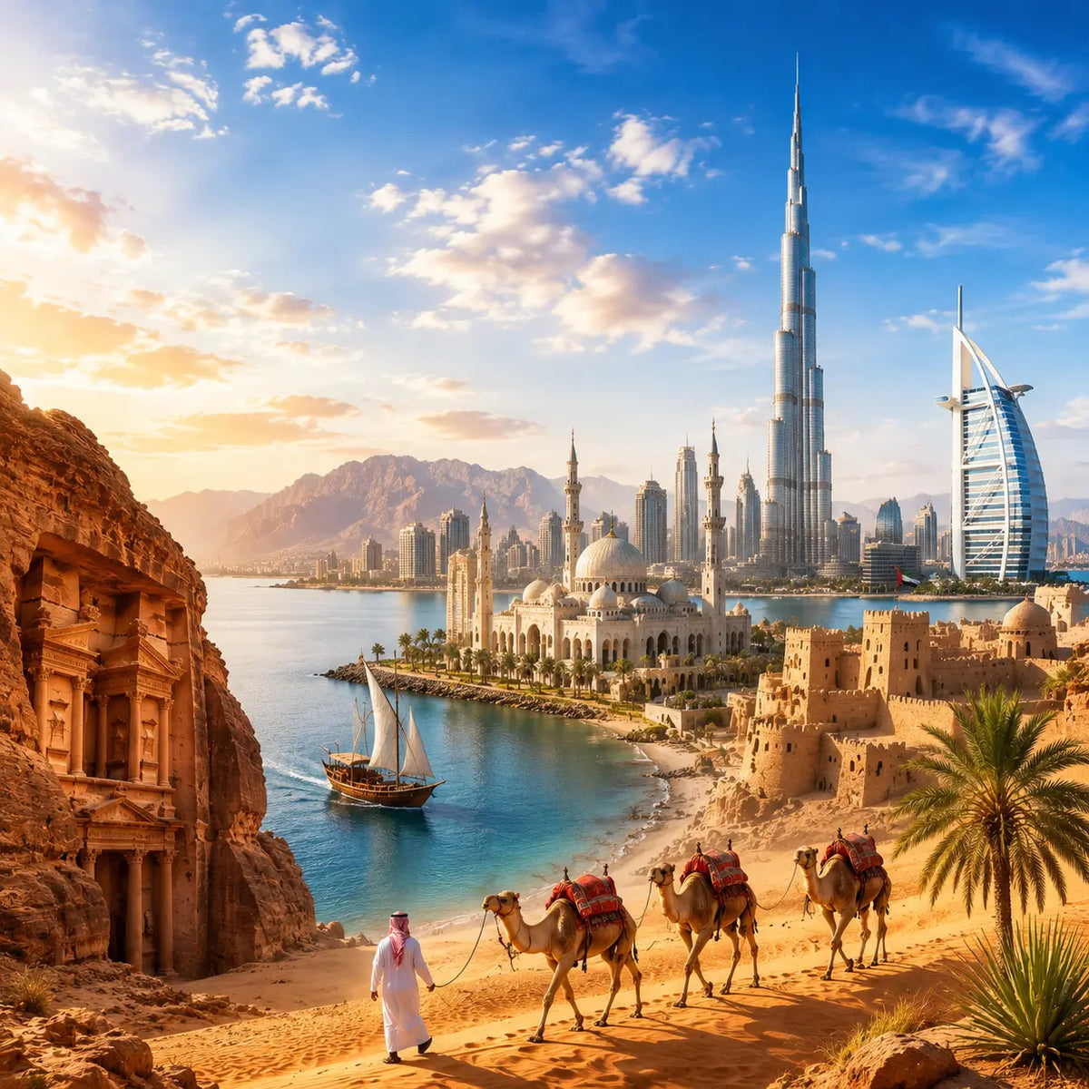 EasyTripGo Middle East 18 Countries eSIM - Travel Data Plan with 4G 5G coverage