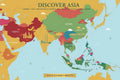 eSIM para Asia para 12 destinos