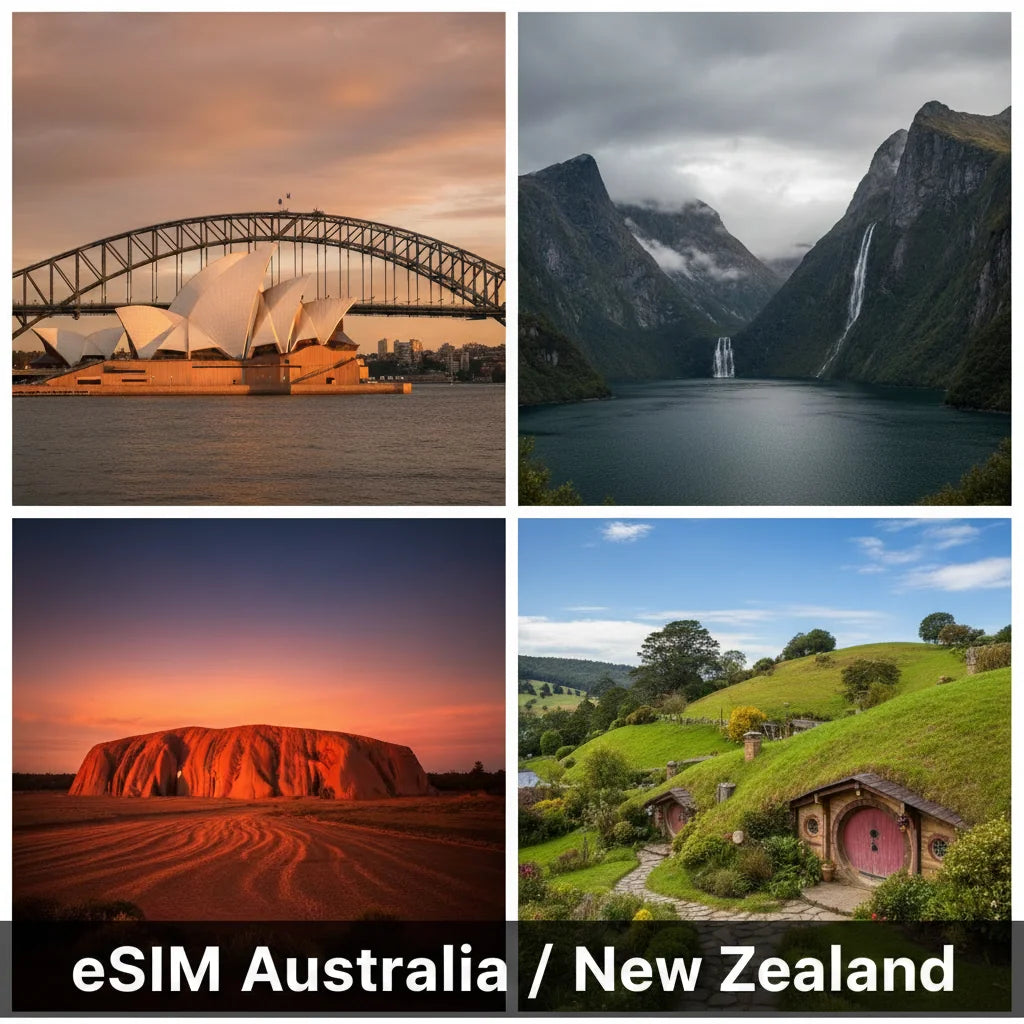 Australia New Zealand eSIM