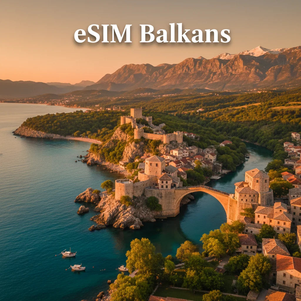 Balkans eSIM for 11 Destinations
