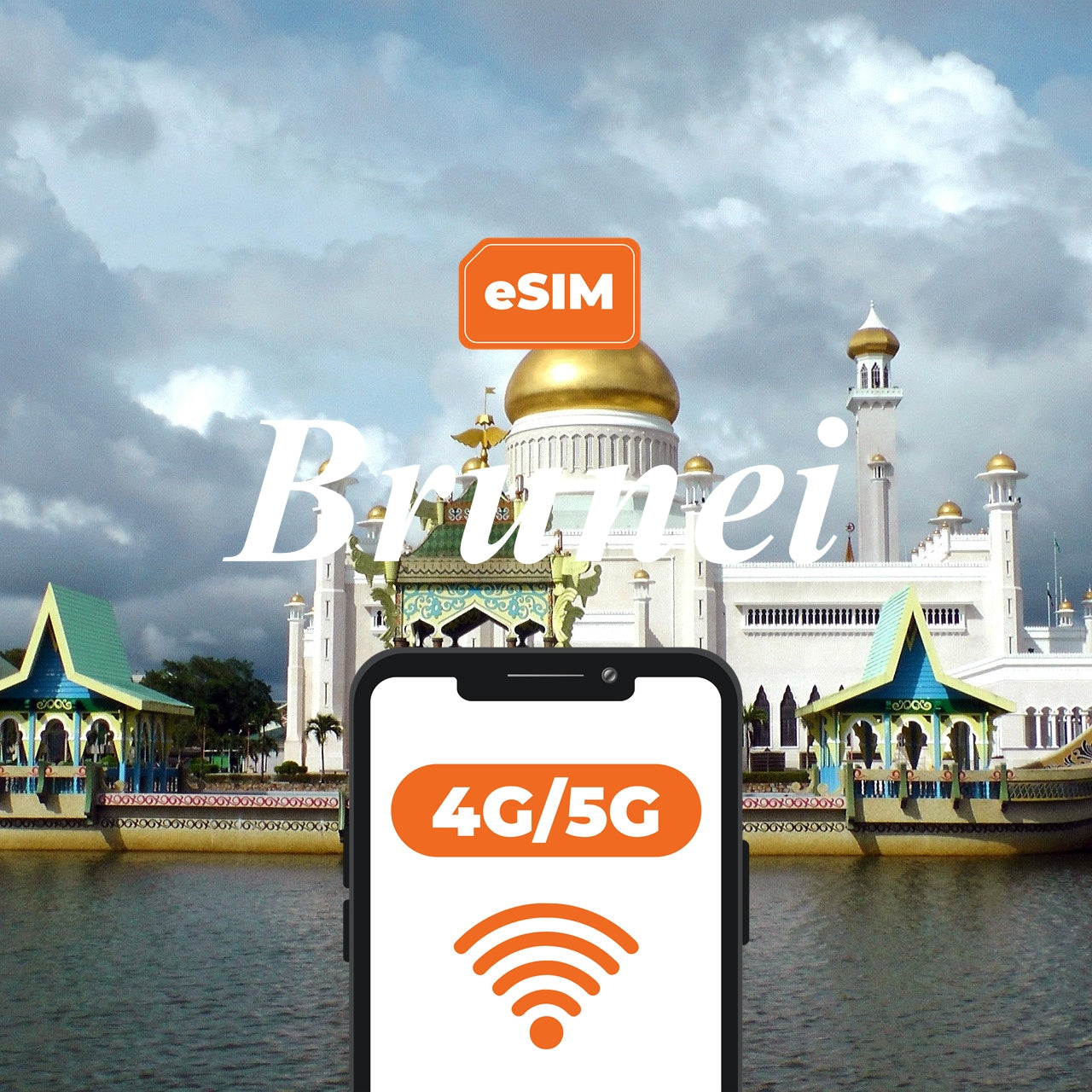 EasyTripGo Brunei eSIM - Travel Data Plan with 4G 5G coverage
