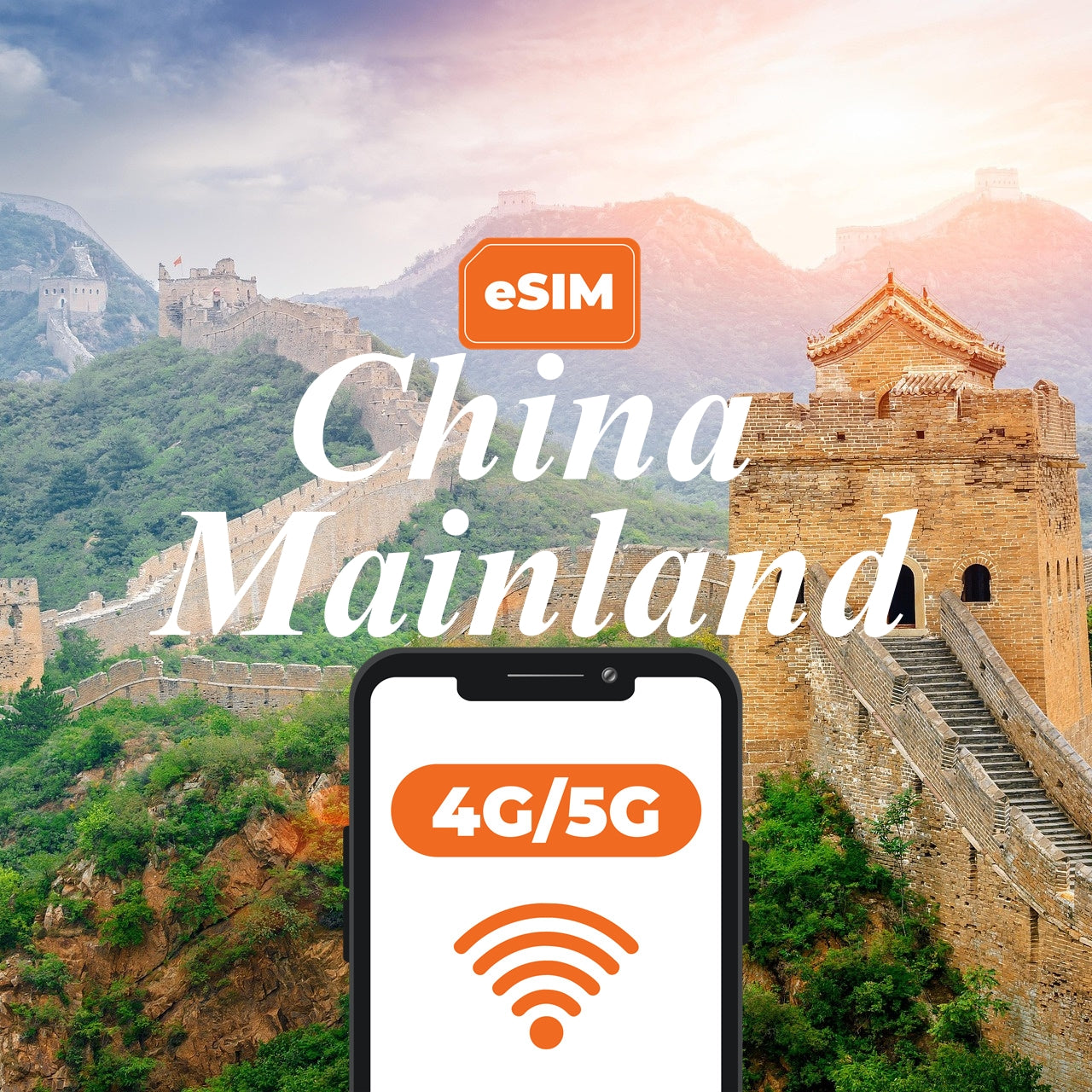 EasyTripGo China eSIM - Travel Data Plan with 4G 5G coverage
