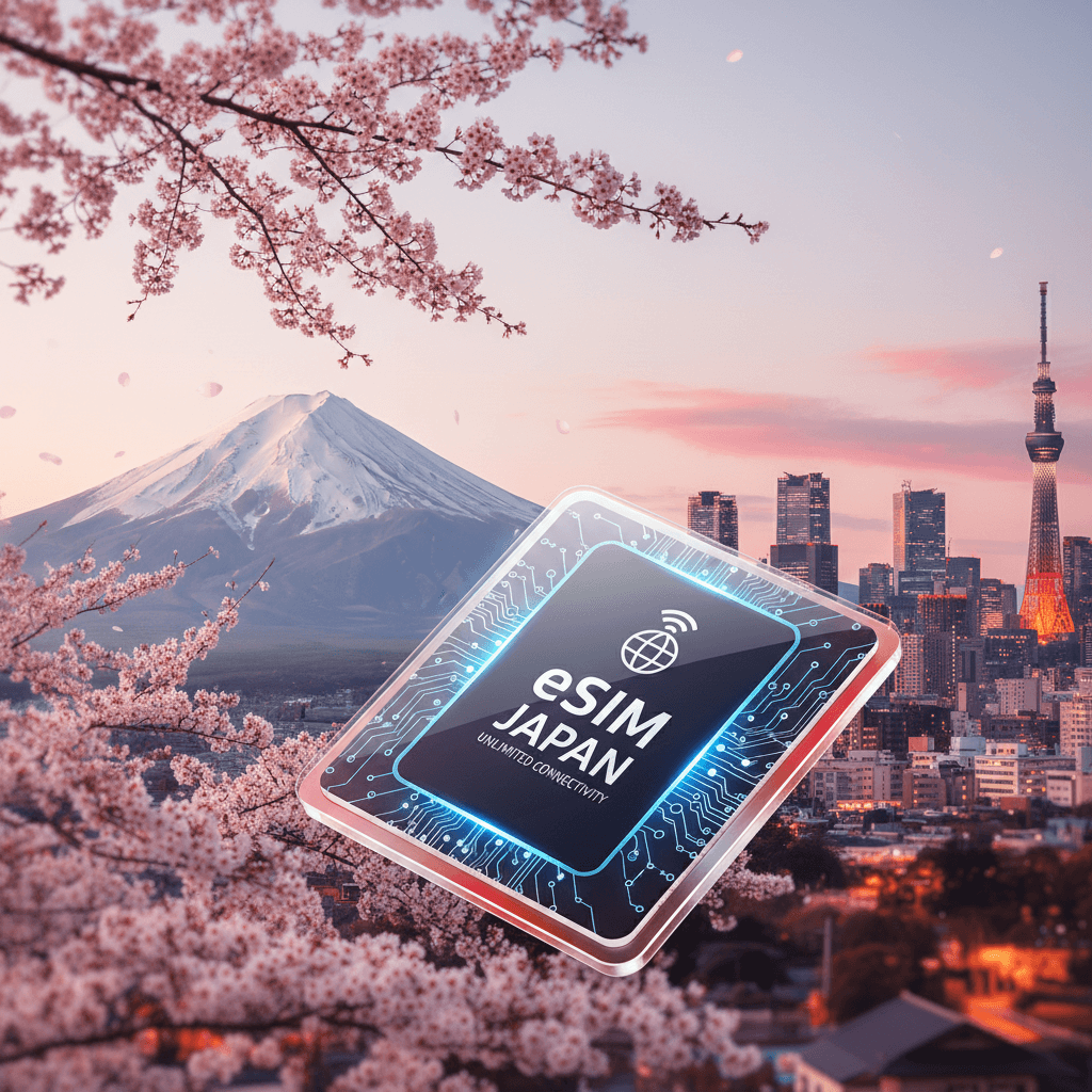 EasyTripGo Japan eSIM - 3GB to Unlimited Travel Data Plan with KDDI 4G 5G coverage