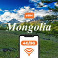 EasyTripGo Mongolia eSIM - Travel Data Plan with 4G 5G coverage