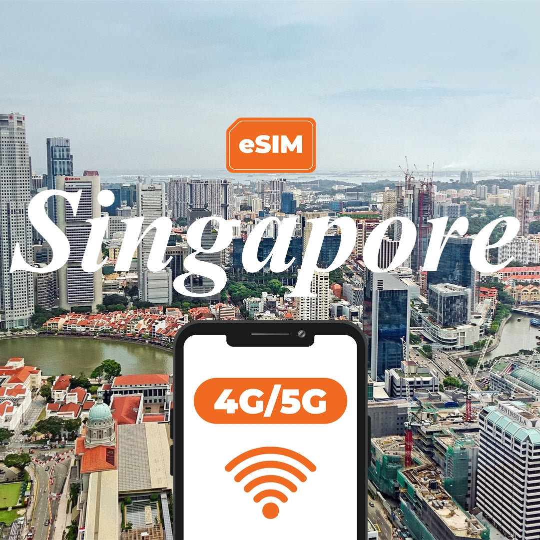 EasyTripGo Singapore eSIM - Travel Data Plan with 4G 5G coverage