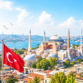 International roaming eSIM for Turkey, compatible with local networks, includes QR code for quick activation.