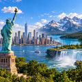 EasyTripGo USA Canada eSIM - Travel Data Plan with 4G 5G coverage