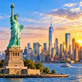 USA eSIM – Statue of Liberty and New York City skyline